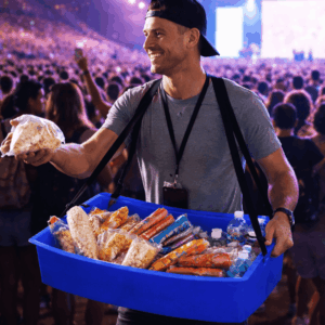 BANDEJA DE VENDA MÓVEL PARA EVENTOS - 48 LITROS