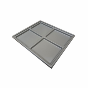 BANDEJA PLÁSTICA – PS – EMPILHÁVEL – PARA MARMITAS QUADRADAS