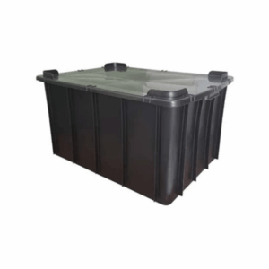 CAIXA PLÁSTICA ORGANIZADORA MONOBLOCO 130 LITROS