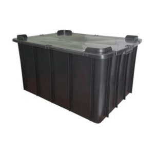 CAIXA PLÁSTICA ORGANIZADORA MONOBLOCO 180 LITROS