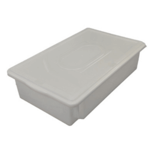 CAIXA PLÁSTICA RETANGULAR COM TAMPA 10 LITROS – PARA FREEZER