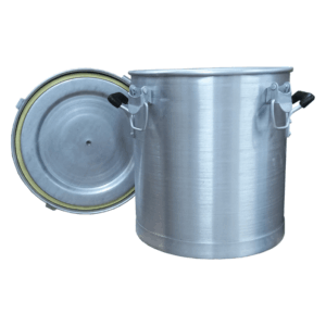 CAIXA TÉRMICA CILÍNDRICA DE ALUMÍNIO 40 LITROS