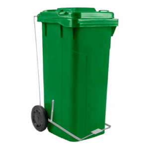 CARRINHO COLETOR DE LIXO 120 LITROS – COM PEDAL