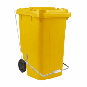 CARRINHO COLETOR DE LIXO 240 LITROS - COM PEDAL