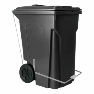 CARRINHO COLETOR DE LIXO 360 LITROS - COM PEDAL