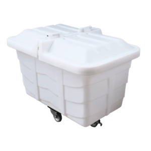 CARRO CUBA 360L COM RODÍZIOS INTEGRADOS