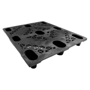 PALLET PLÁSTICO INJETADO VAZADO 9 PÉS 1200 x 1000 x 150 mm