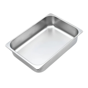 Cuba Para Gelato 36x25x80mm - Aço Inox